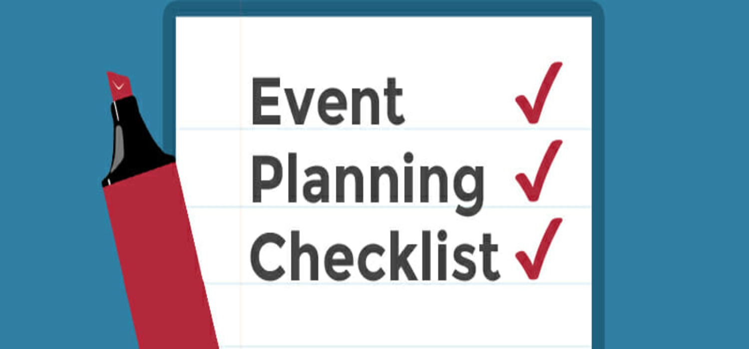A comprehensive checklist before planning any event