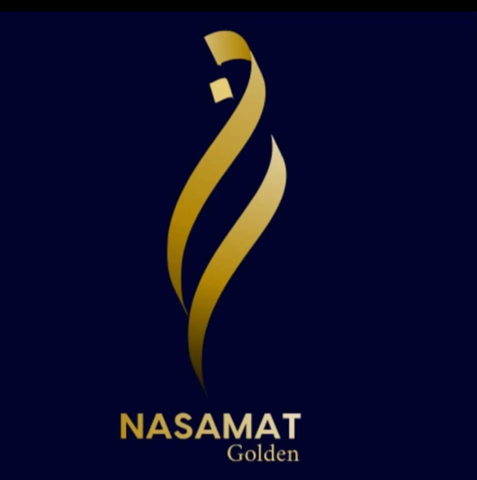 Nasamat Golden  Logo