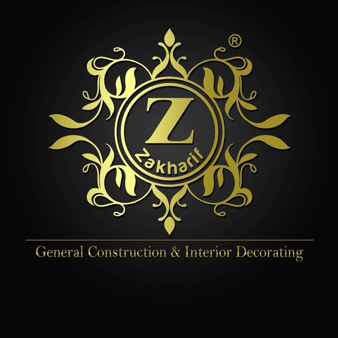 Zakharif interior design & decoration Logo