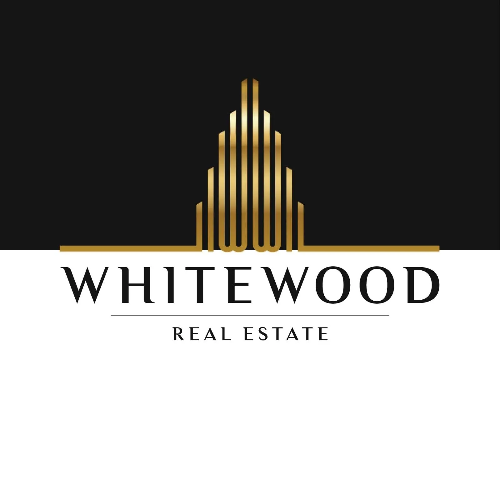 White Wood Real Estate Logo