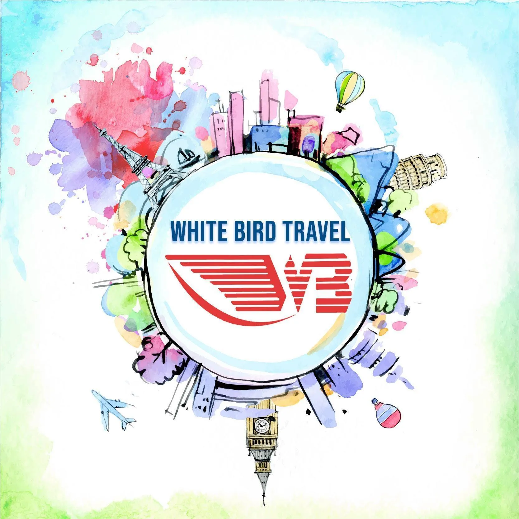 White Bird Travel Logo
