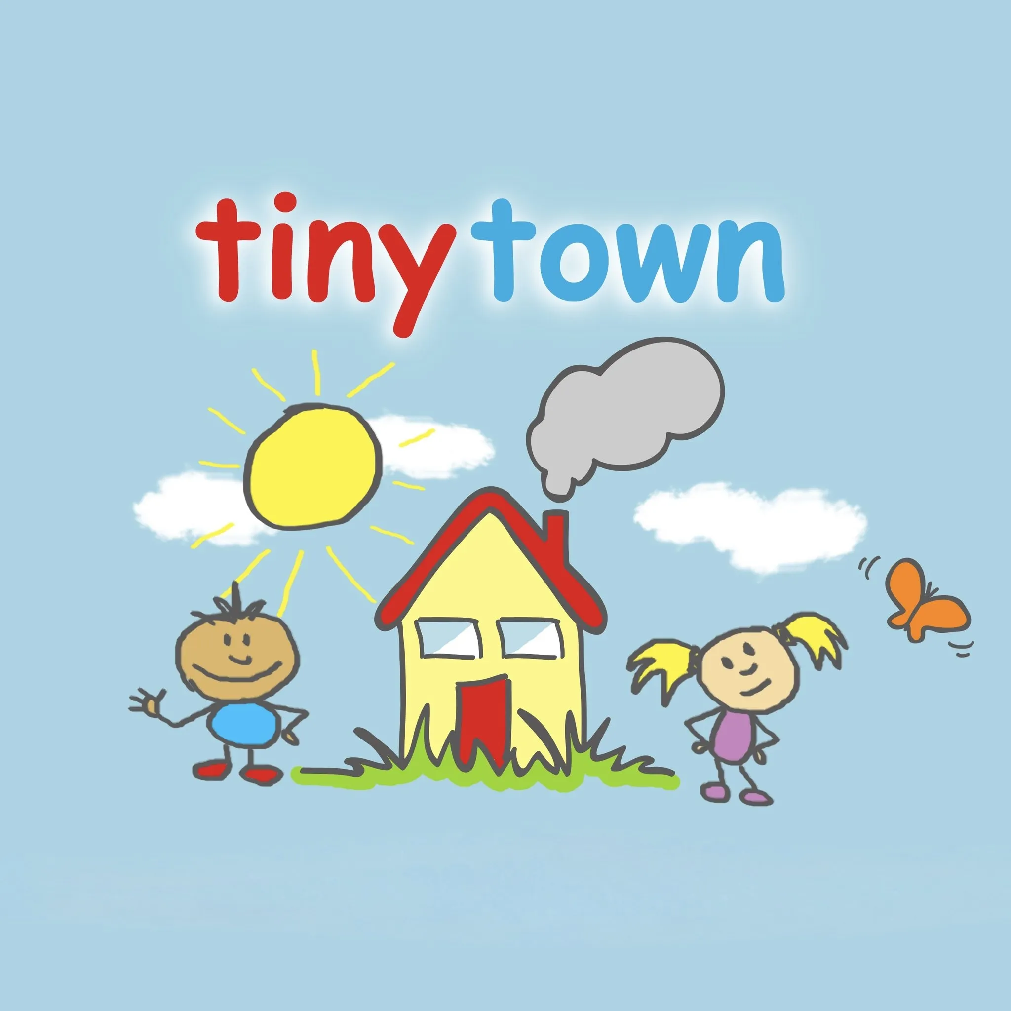 Tiny Town British Nursery  Logo