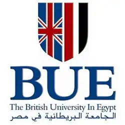 The British University in Egypt (BUE) Logo