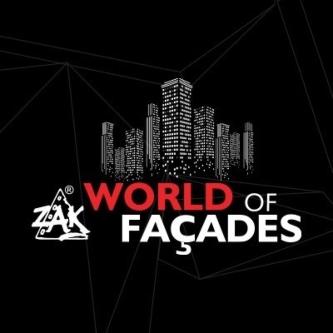 عالم زاك للواجهات Zak World of Facades Saudi Arabia Logo