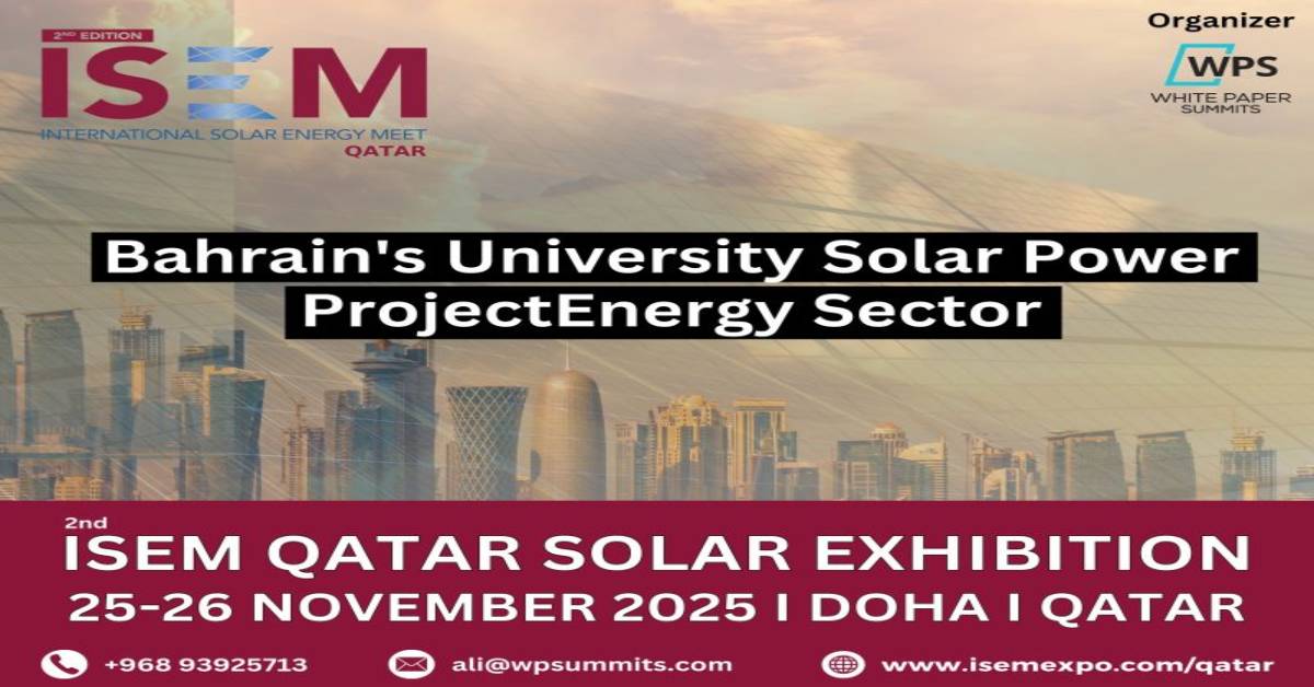 الملتقى الدولي للطاقة الشمسية - ISEM - International Solar Energy Meet