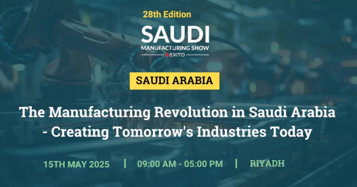 معرض التصنيع السعودي - Saudi Manufacturing Show