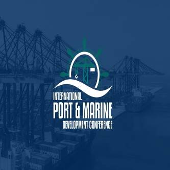 المؤتمر الدولي لتطوير الموانئ والملاحة البحرية - International Port & Marine Development Conference Logo