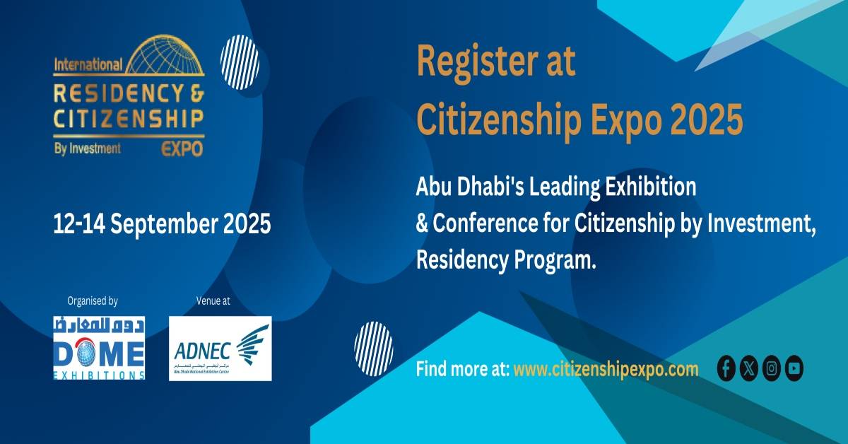  معرض الإقامة والمواطنة الدولية - Citizenship Expo 
