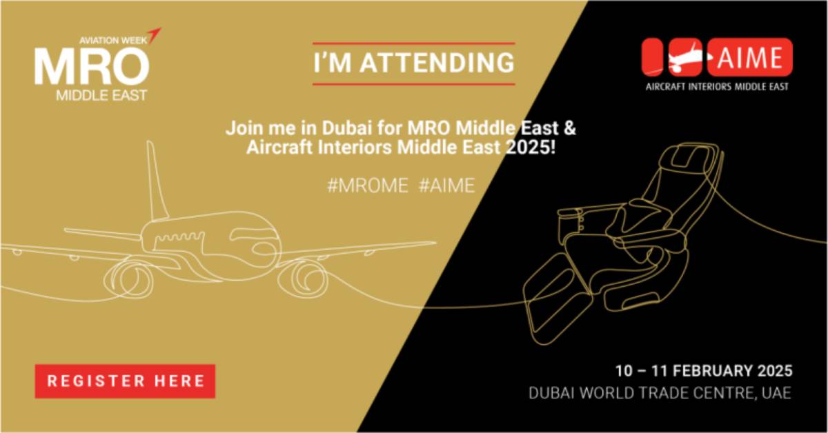 معرض الشرق الأوسط للتصميمات الداخلية للطائرات - Aircraft Interiors Middle East 