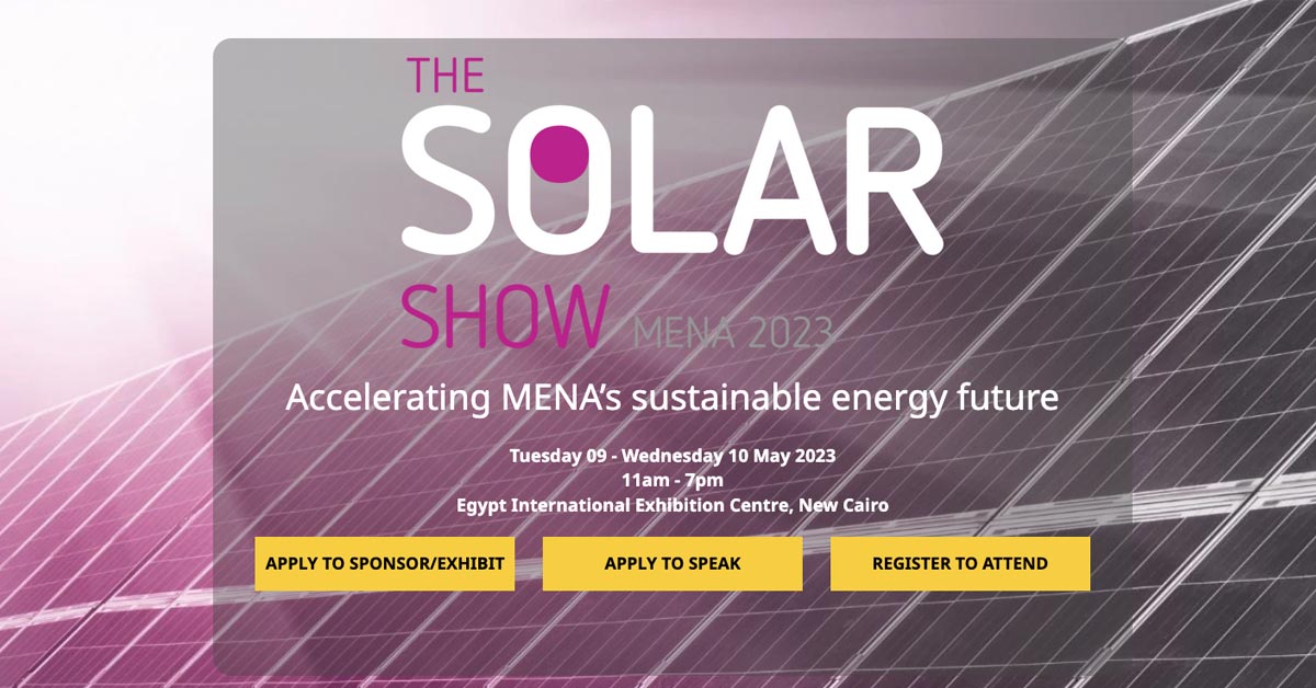 Solar & Storage Live MENA 2024 مصر